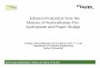 Ethanol Production from the Mixture of Hemicellulose Pre