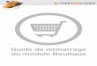 Guide de d©marrage du module Boutique - Cr©er un site internet