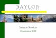 Campus Services - Baylor University