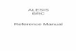ALESIS BRC Reference Manual - Advanced Audio Rental Inc