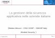 La gestione della sicurezza applicativa nelle aziende italiane