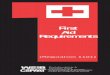First Aid Requirements - Welcome to Infrastructure Health & Safety