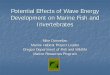 Potential Effects of Wave Energy Development on Marine Fish