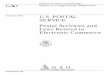 GGD-00-188 U.S. Postal Service: Postal Activities and Laws