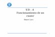 INTERNET - UD4 - Funcionamiento Router - UPC