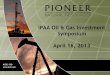 IPAA Oil & Gas Investment Symposium April 16, 2013