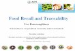 Food Recall and Traceability