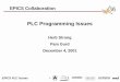 EPICS PLC Issues - Stanford University