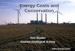 Energy Costs and Conservation - Kansas Geological Survey