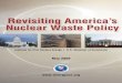 Revisiting Americaâ€™s Nuclear Waste Policy