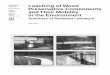 Leaching of Wood Preservative Components and Their Mobility in the