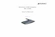 Wireless USB Adapter WL-U350 Userâ€™s Manual