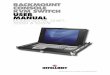 RACKMOUNT CONSOLE KVM SWITCH USER MANUAL