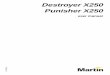 Destroyer X250 Punisher X250 -