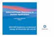 Advanced Power Electronics in Inverter Applications