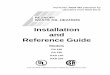 Installation and Reference Guide - Air Conditioning US Air