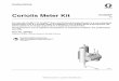 Coriolis Meter Kit, Instructions, English