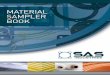 MATERIAL SAMPLER BOOK - SAS Industries Inc