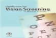 Guidelines for Vision Screening - Missouri Department of