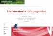 Metamaterial Waveguides