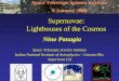 Supernovae: Lighthouses of the Cosmos