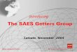 The SAES Getters Group