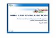 NIH LRP Evaluation - National Institutes of Health