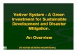 Vetiver System - A Green Investment for Sustainable