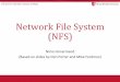 Network$File$System (NFS)