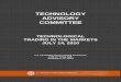 Technology Advisory Committee Binder