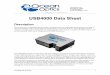USB4000 Data Sheet - Ocean Optics Inc