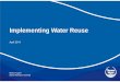 Implementing Water Reuse