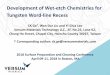 Development of Wet-etch Chemistries for Tungsten Word-line 