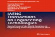 Editors IAENG Transactions on Engineering Technologies