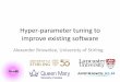 Hyper-parameter tuning to improve existing software