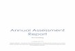 Annual Assessment Report - William Woods