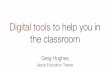 Digital tools to help you in the classroom