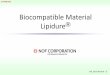 Biocompatible Material Lipidure