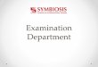 Examination Department - SSIS Pune