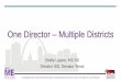 One Director Multiple Districts - School Nutrition