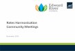 Rates Harmonisation Community Meetings - Edward River