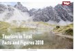 Tourism in Tirol Facts and Figures 2018