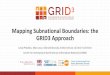 Mapping Subnational Boundaries: the GRID3 Approach