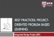 BEST PRACTICES: PROJECT- ORIENTED PROBLEM BASED …