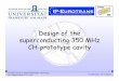 Design of the superconducting 350 MHz CH-prototype cavity