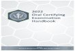 2022 Oral Certifying Examination Handbook
