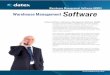 Warehouse Management Software (WMS) - Datex