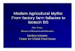 Modern Agricultural Myths: From factory farm fallacies to