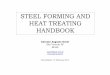 Steel Forming and Heat Treating Handbook - Antonio Gorni On Line