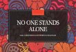No one stands alone